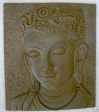Plaque - Buddha Thai Oriental Female