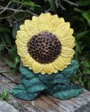 Hand Painted - Plaque Sunflower Plant