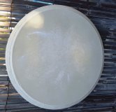 Plaque - Raw Round Moulded Edge Large
