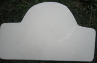 Plaque - Raw Arched Smooth Edge Large