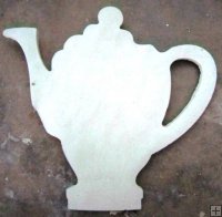 Plaque - Raw Teapot Tall