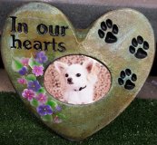 Memorial Pet Frame Heart In Our Hearts