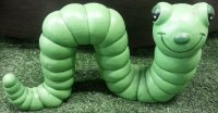 Hand Painted - Statue Worm