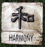 Hand Painted - Plaque Oriental Wisdom Harmony