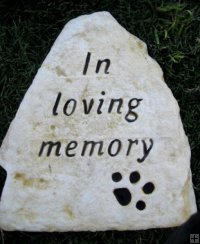 Memorial - Pet In Loving Memory Triangle