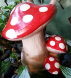 Mushroom Trio Large