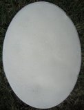 Plaque - Raw Oval Vertical Medium For Mosaicing Or Self Decorating